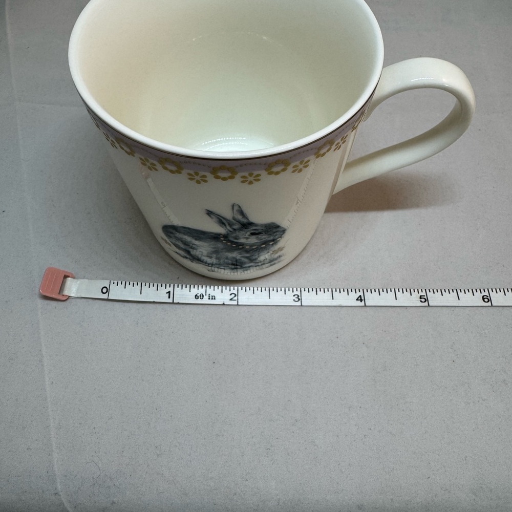 SPODE MEADOW LANE Mugs Set of 4 Rabbit Design Easter - Picture 11 of 11